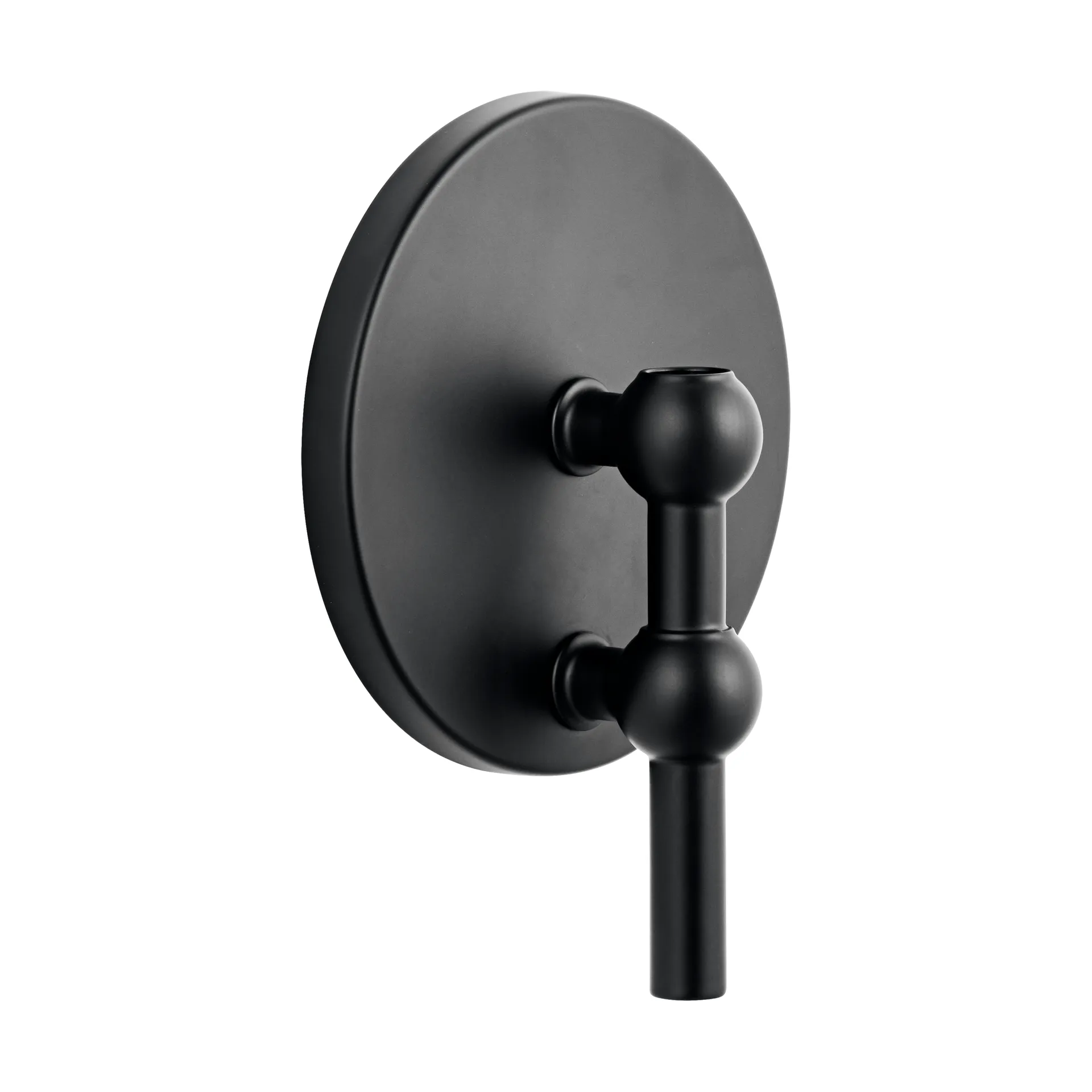 STOFF Nagel candle holder wall-mounted, Matte Black STOFF Nagel