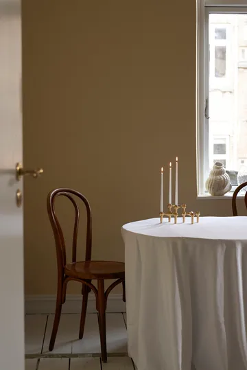 STOFF Nagel candle sticks 3-pack - brass - STOFF Nagel