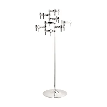 STOFF Nagel floor candle sticks 70 cm - Chrome - STOFF Nagel