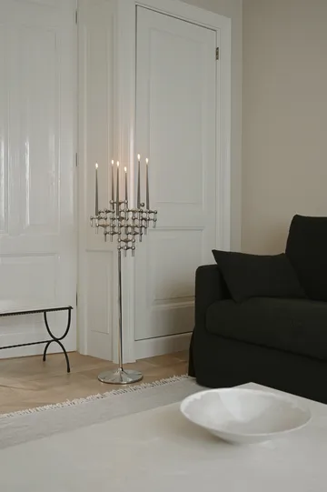 STOFF Nagel floor candle sticks 70 cm - Chrome - STOFF Nagel