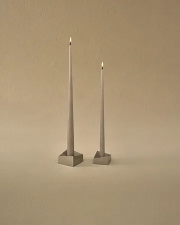 STOFF Nagel reflect candle holder large 3.2 cm - Chrome - STOFF Nagel