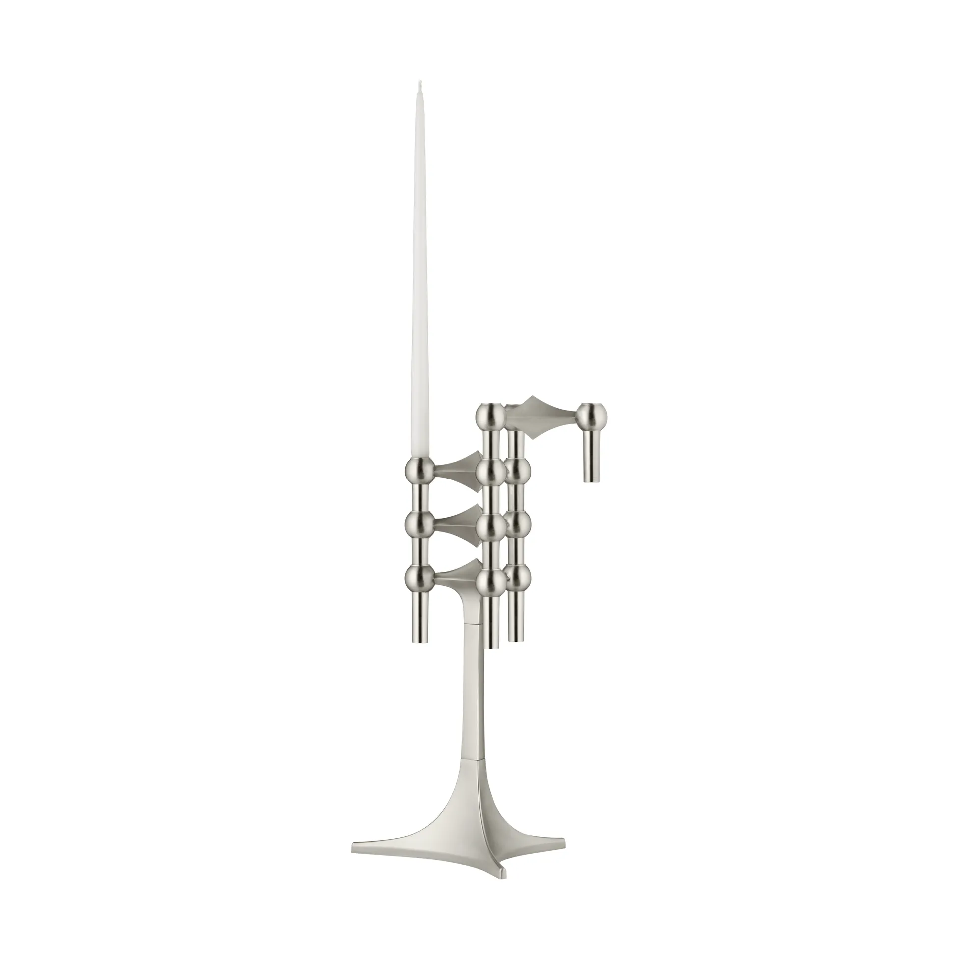 STOFF Nagel stand, Brushed chrome STOFF Nagel