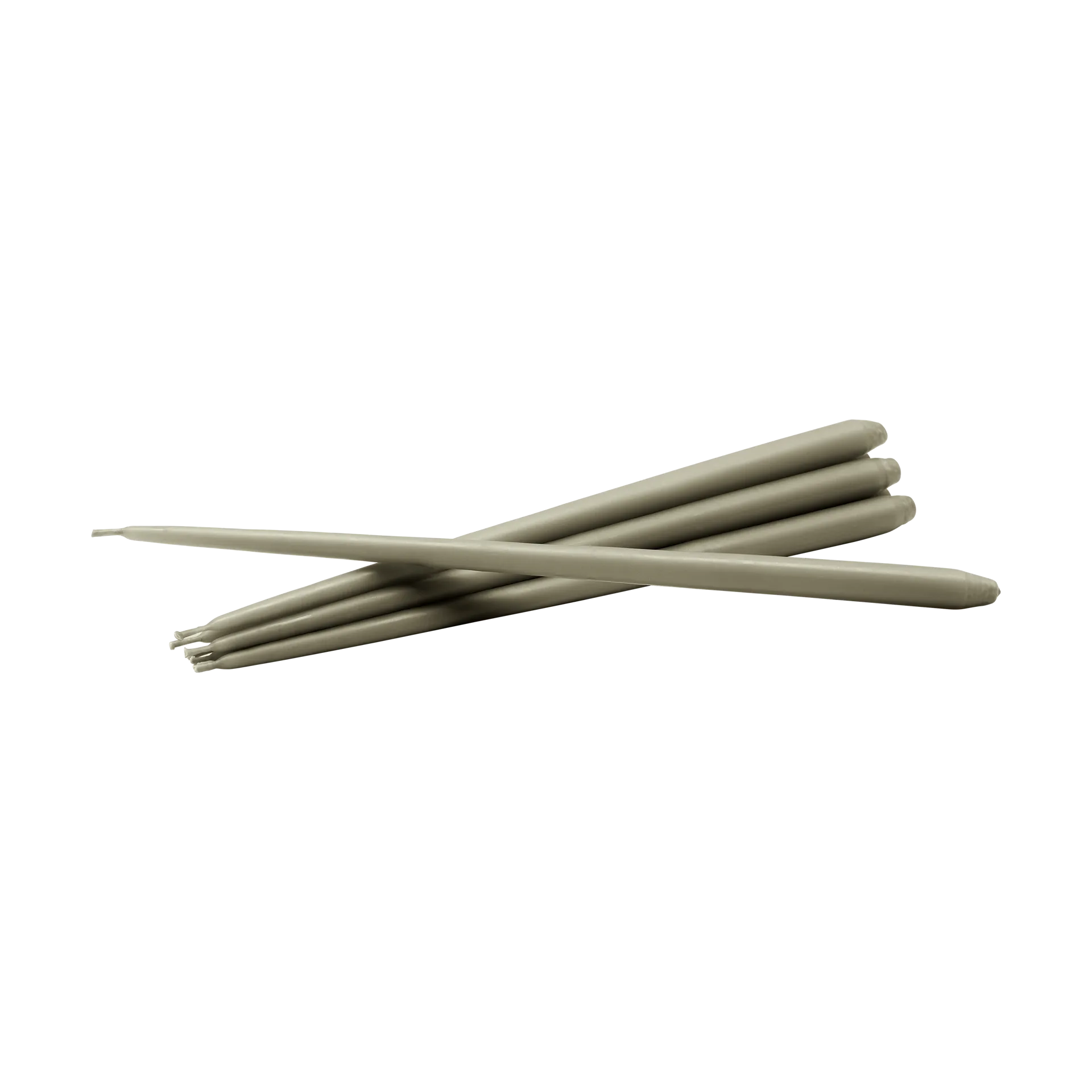 STOFF Nagel tapered candle by ester & erik 6-pack, Artichoke STOFF Nagel