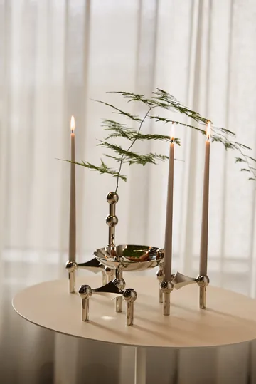 STOFF Nagel tapered candle by ester & erik 6-pack - sand - STOFF Nagel