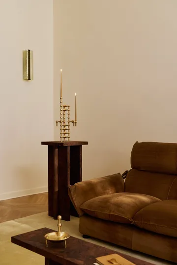 STOFF Nagel vase - Brushed brass - STOFF Nagel