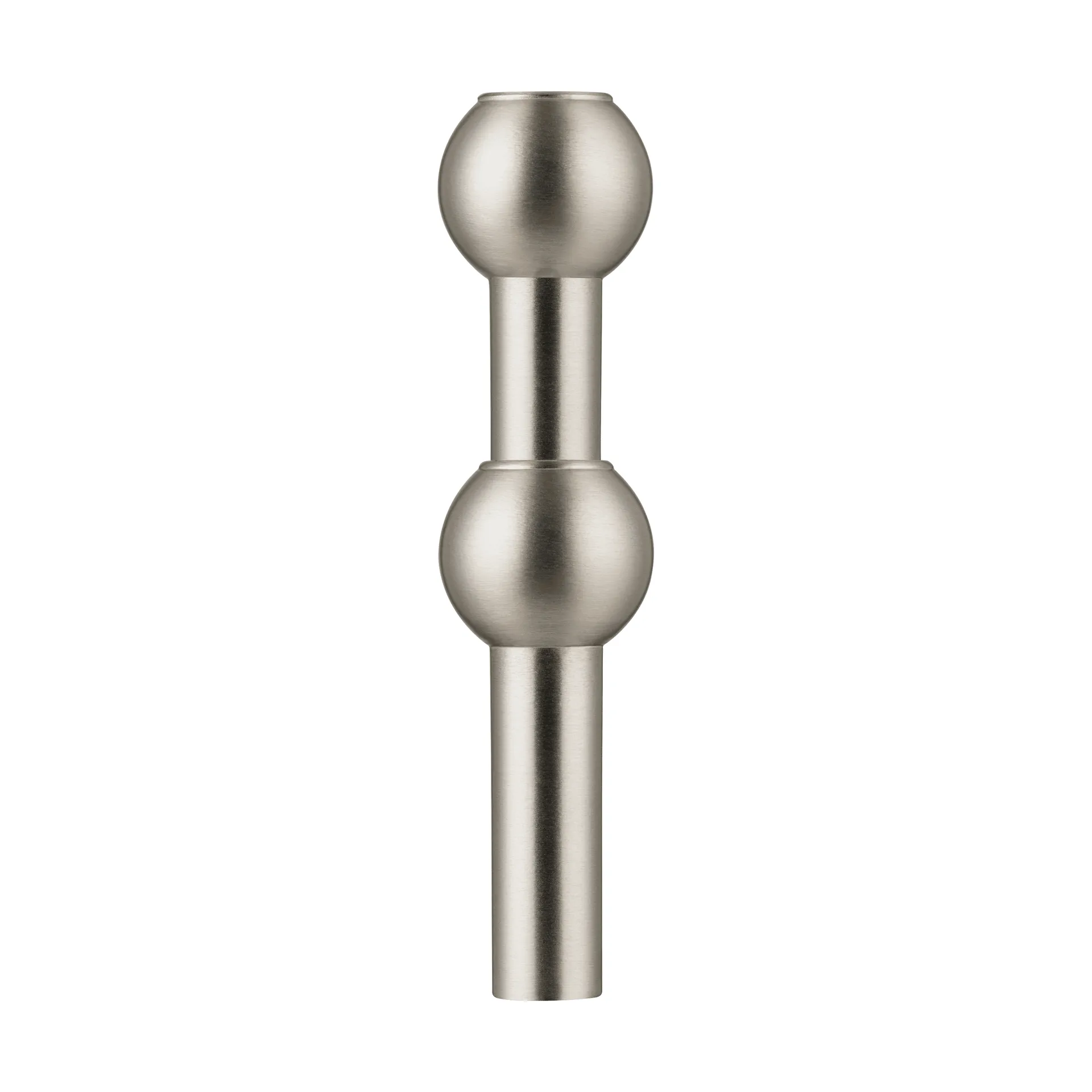 STOFF Nagel vase, Brushed chrome STOFF Nagel