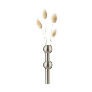 STOFF Nagel vase - Brushed chrome - STOFF Nagel