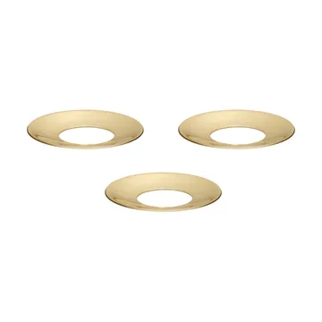 STOFF Nail light cuff 3-pack - Solid brass - STOFF Nagel