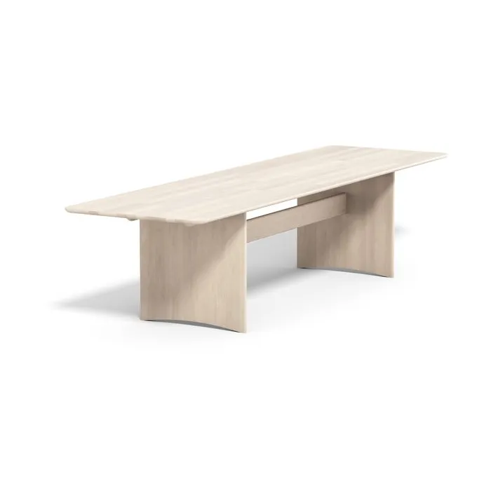 Alt table 320x110 cm birch, Light matte lacquer Stolab