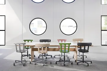 Alt table 320x110 cm birch - Light matte lacquer - Stolab