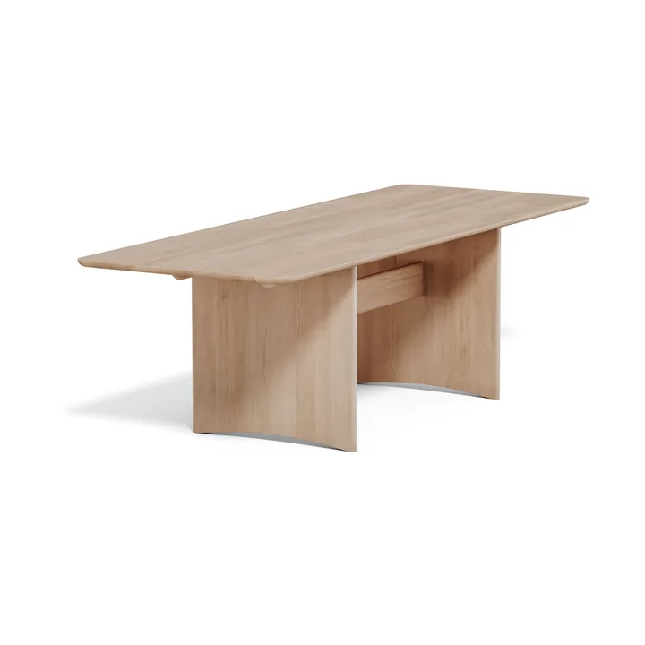 Alt table 90x245 cm oak - Light matte lacquer - Stolab