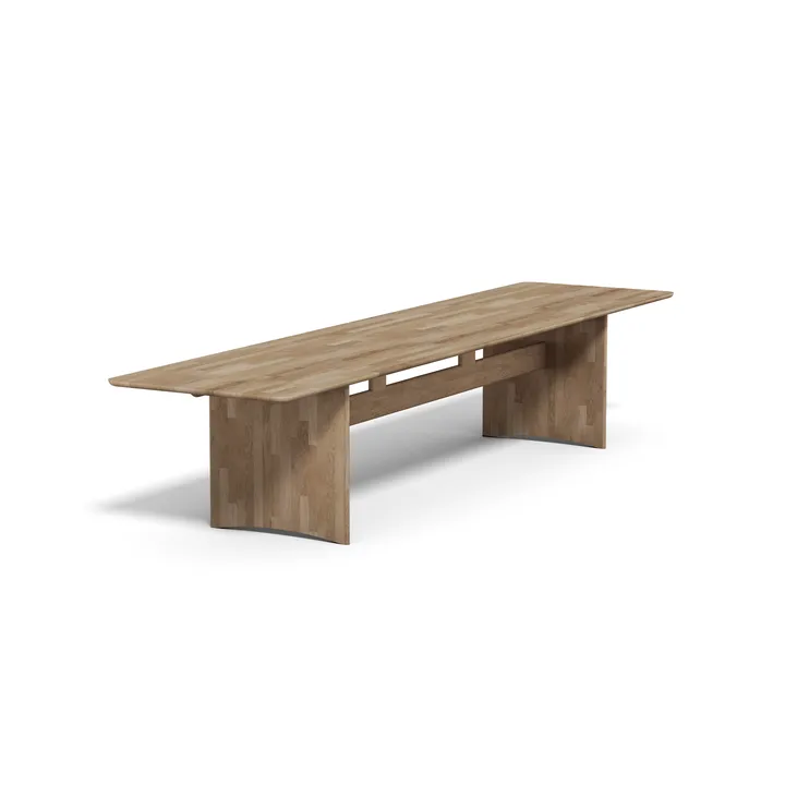 Alt table 90x385 cm oak - Natural oil - Stolab