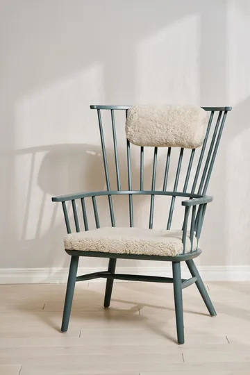 Henriette armchair cushion&headrest Mist-Moonlight - Stolab