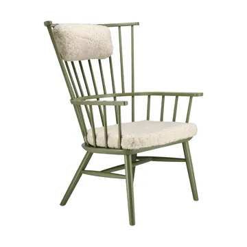 Henriette armchair cushion&headrest Olive green-Moonlight - Stolab