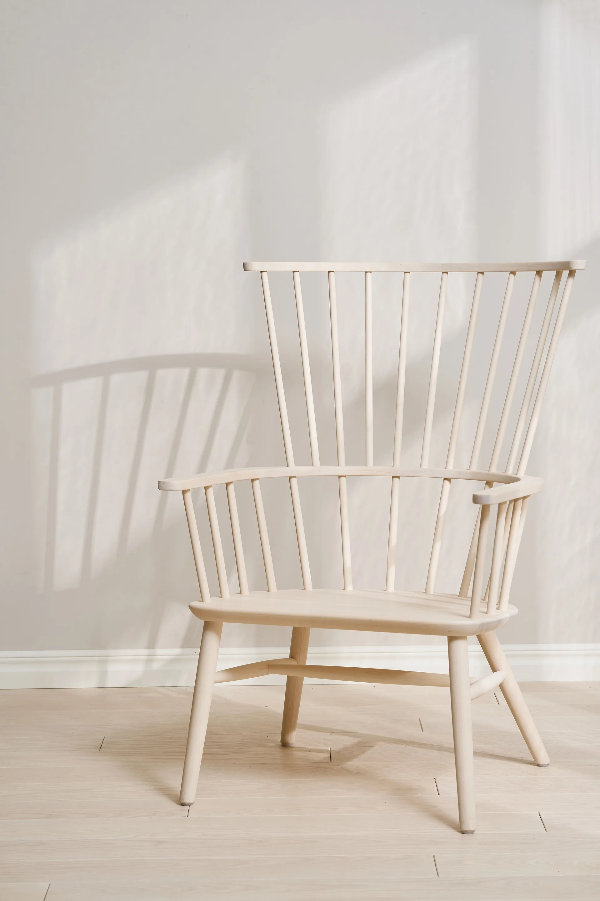 Henriette armchair cushion&headrest White-oiled-Moonlight,  Stolab