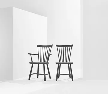 Lilla Åland armchair - Black (oak) - Stolab