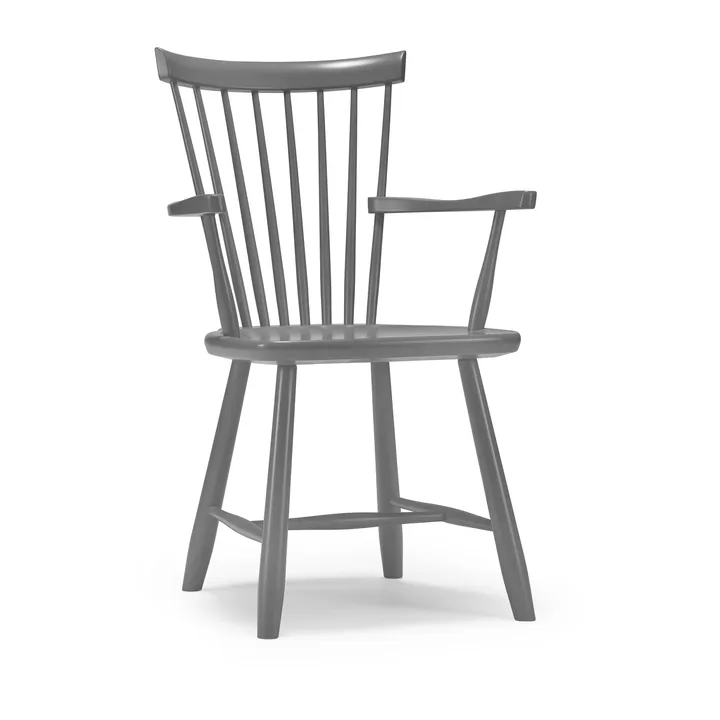 Lilla Åland armchair - Dark grey (beech) - Stolab
