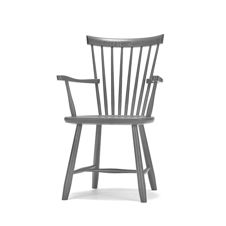 Lilla Åland armchair - Dark grey (oak) - Stolab