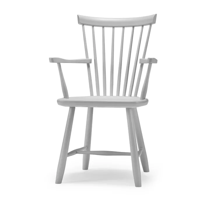 Lilla Åland armchair - Light grey (beech) - Stolab