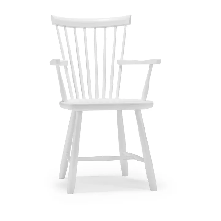 Lilla Åland armchair - White (beech) - Stolab