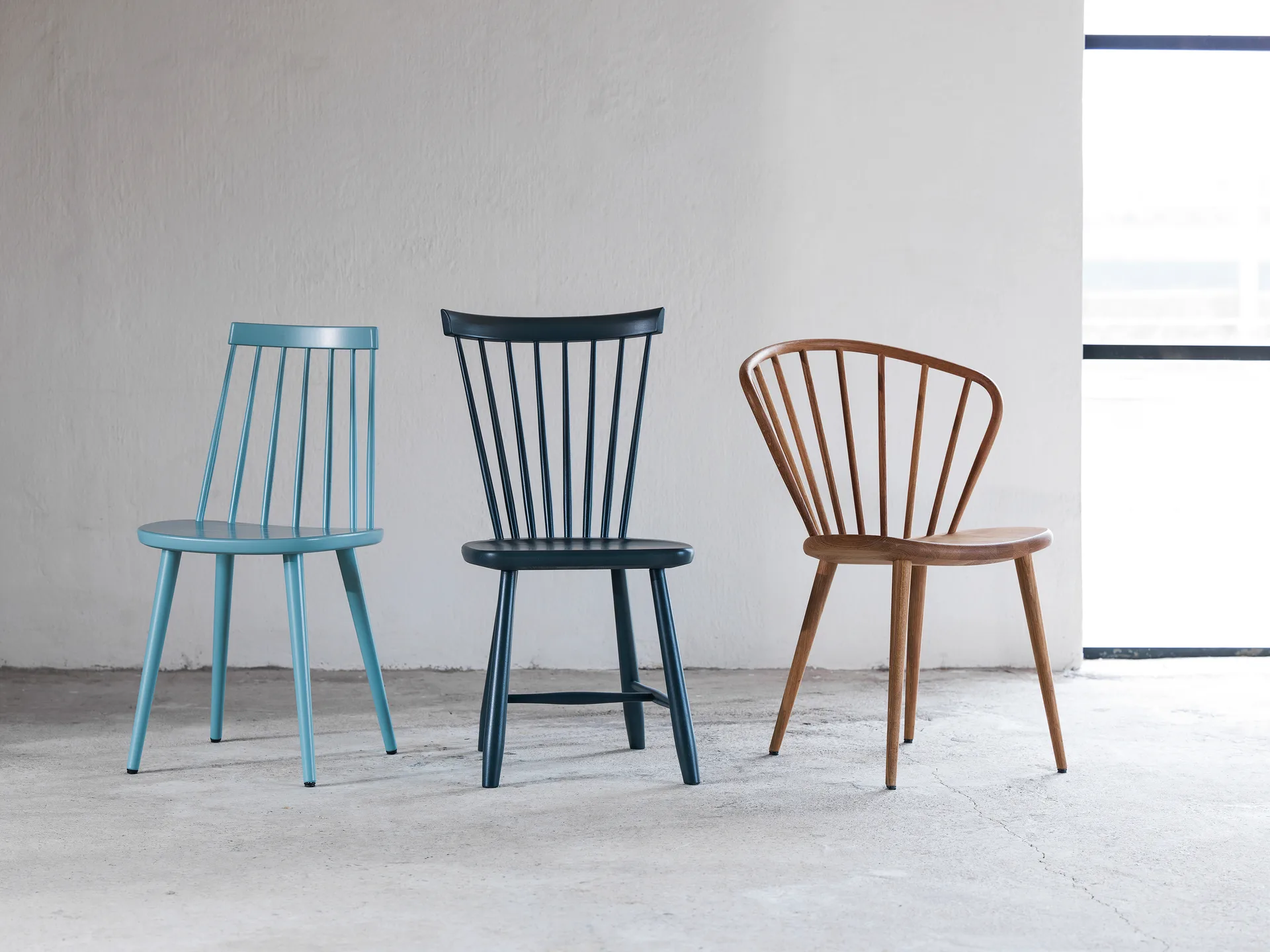 Lilla Åland chair, Forest green (oak) Stolab