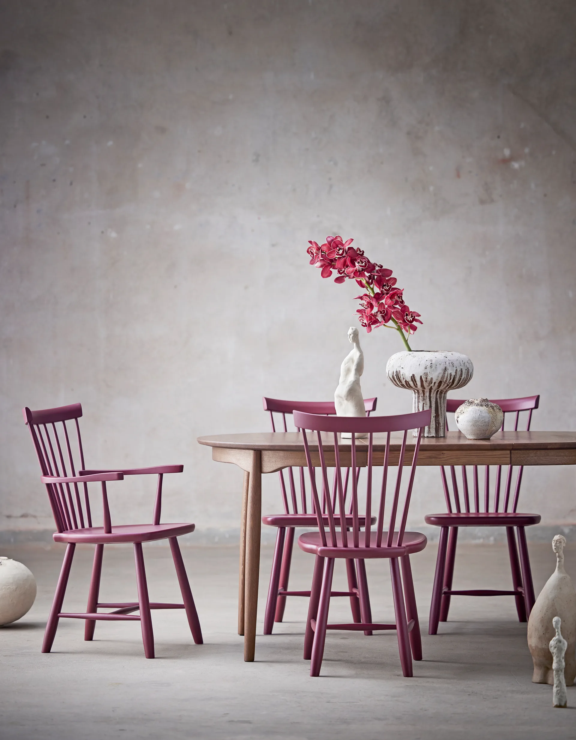 Lilla Åland chair, Lingon 19 (birch) Stolab