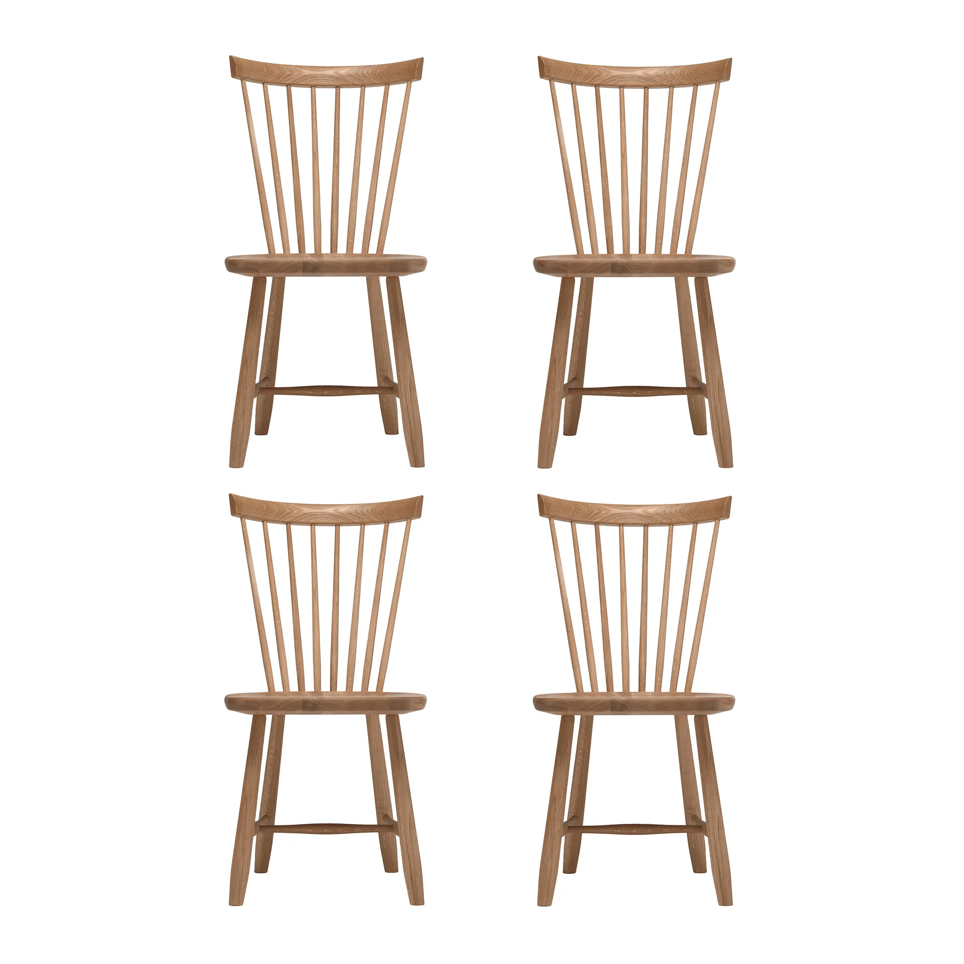 Lilla Åland chair, Natural oil (oak), 4-pack,  Stolab