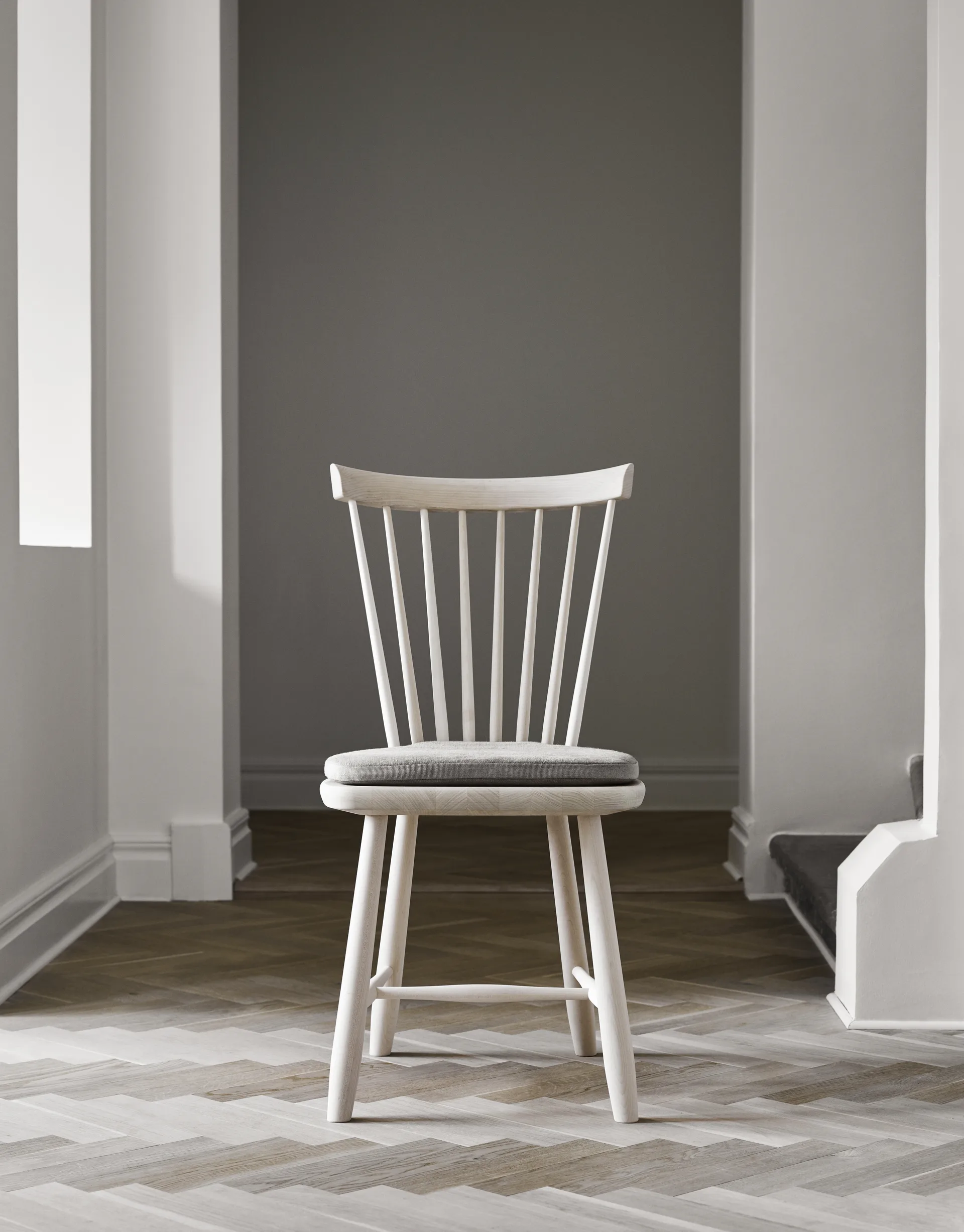 Lilla Åland chair, White oiled (birch) Stolab