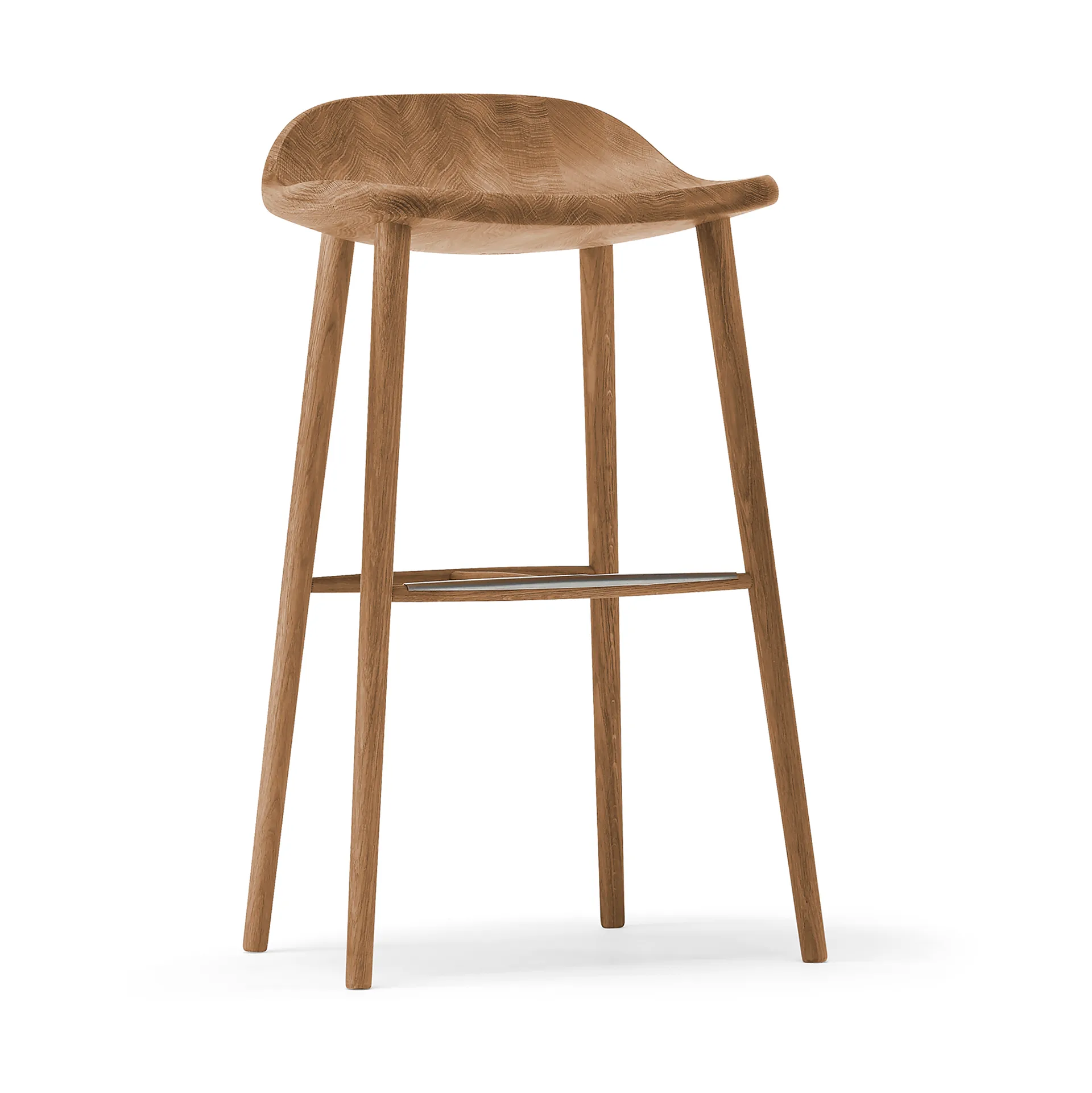 Miss Holly bar stool H78, Oak natural oil Stolab