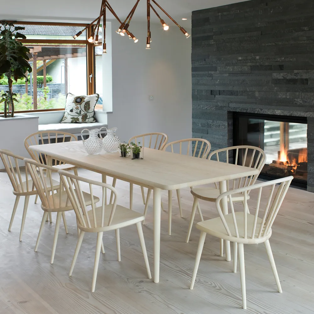 Miss Holly chair, Ash light matt lacquer Stolab
