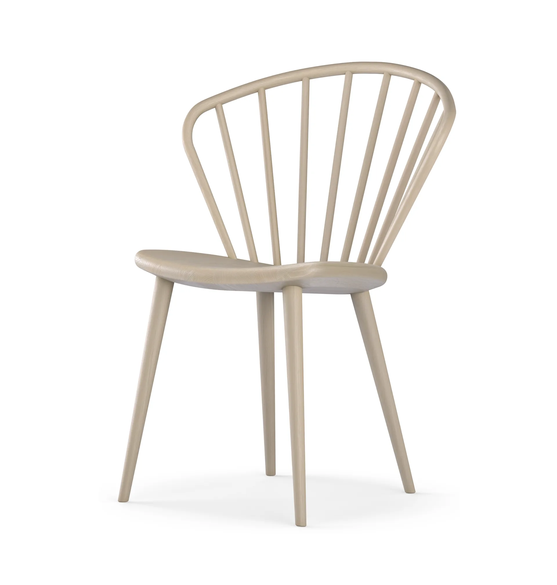Miss Holly chair, Matt lacquered light oak  Stolab