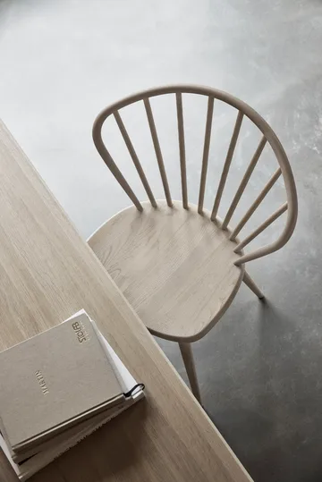 Miss Holly chair - Matt lacquered light oak  - Stolab