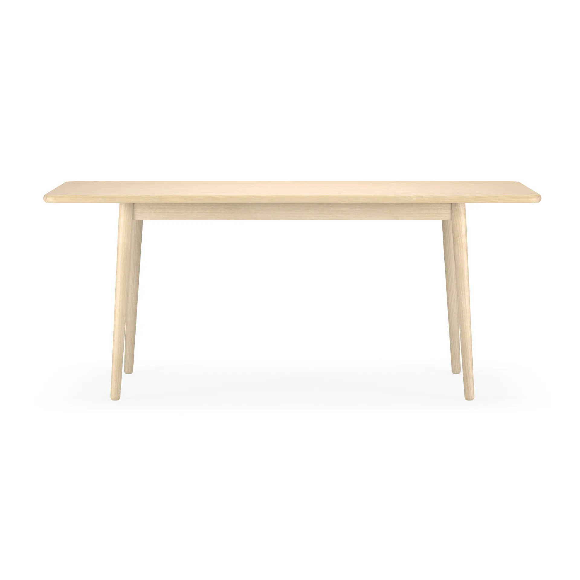 Miss Holly dining table. 175x100 cm, Birch natural oil, 1 extension piece Stolab
