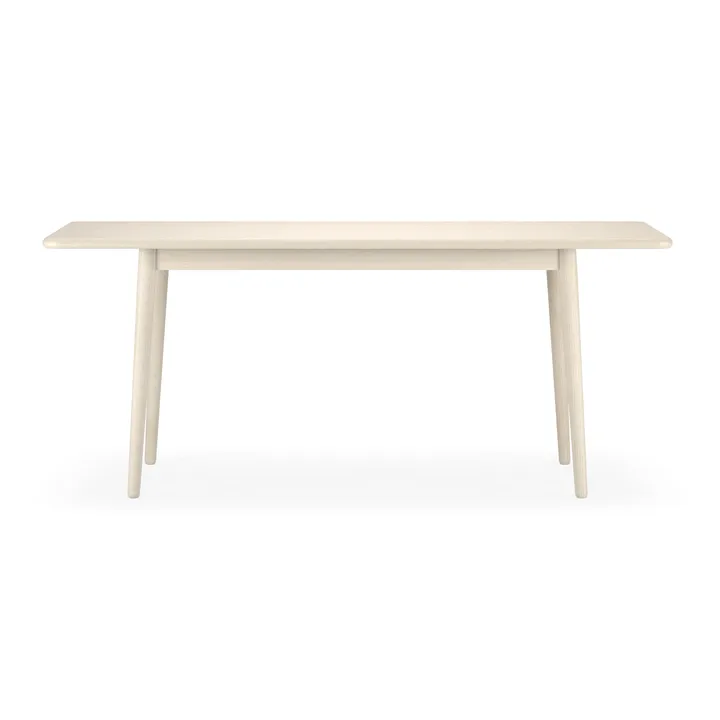 Miss Holly dining table. 175x100 cm - Birch white oiled - Stolab