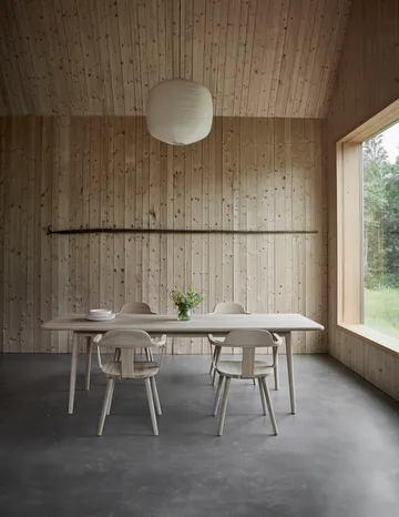 Miss Holly dining table 235x100 cm - Birch white oiled - Stolab