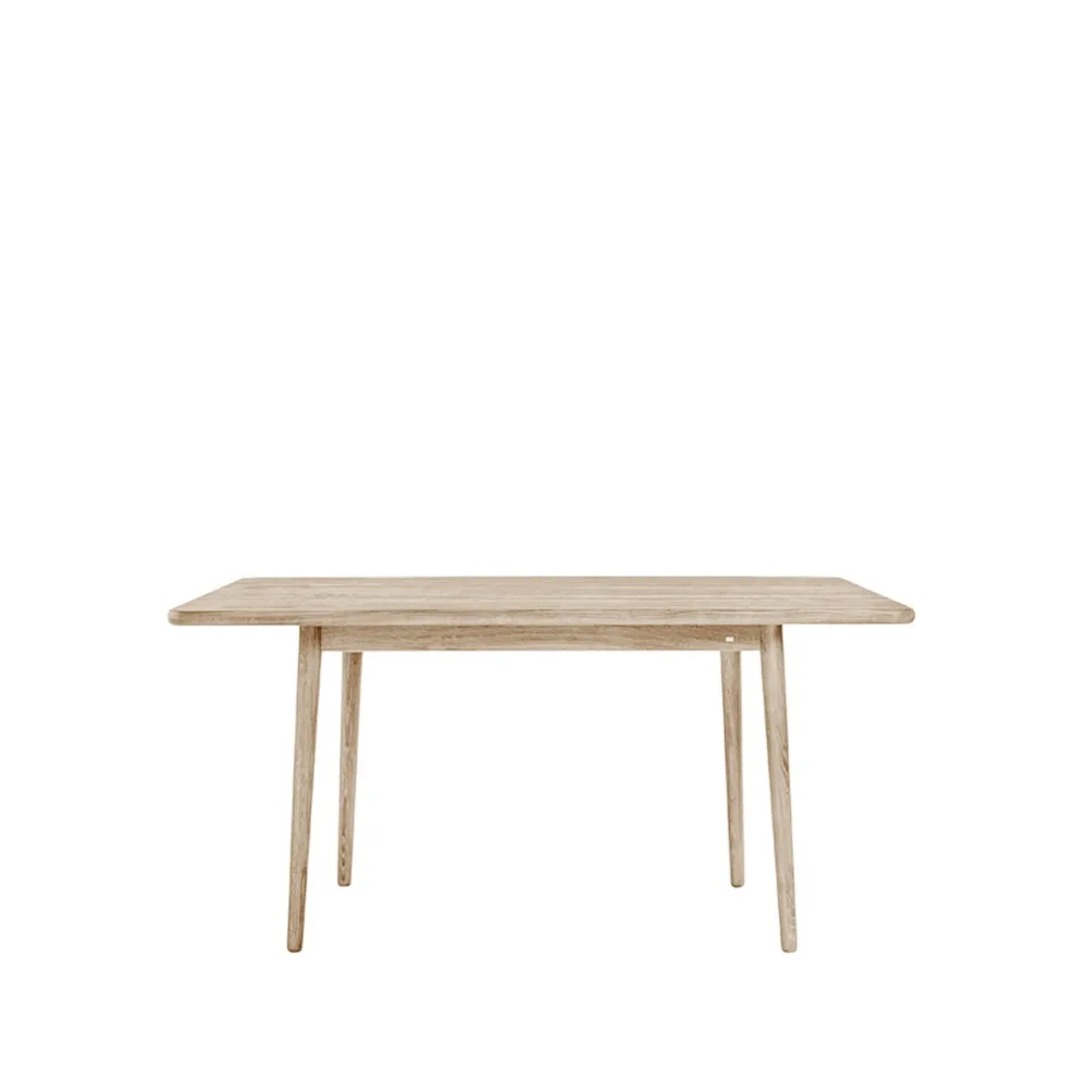 Miss Holly dining table 235x100 cm, Oak light matt lacquer. 2 inserts Stolab