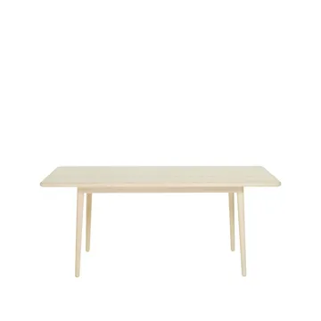 Miss Holly dining table. 235x82 cm - Birch light matt lacquer. 1 insert - Stolab