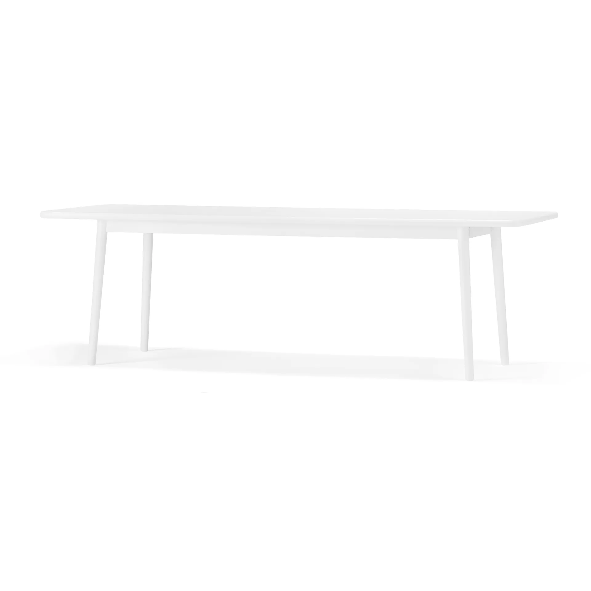 Miss Holly table 235x100 + 2 extension pieces 2x50 cm, Birch white 21 Stolab