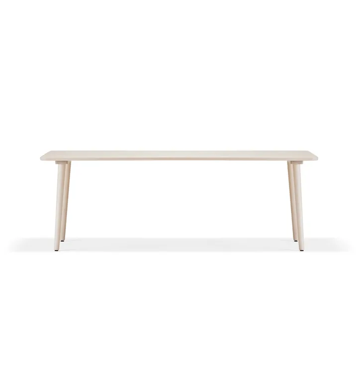 Miss Tailor dining table - Birch light matt lacquer. 210x90x74 cm - Stolab