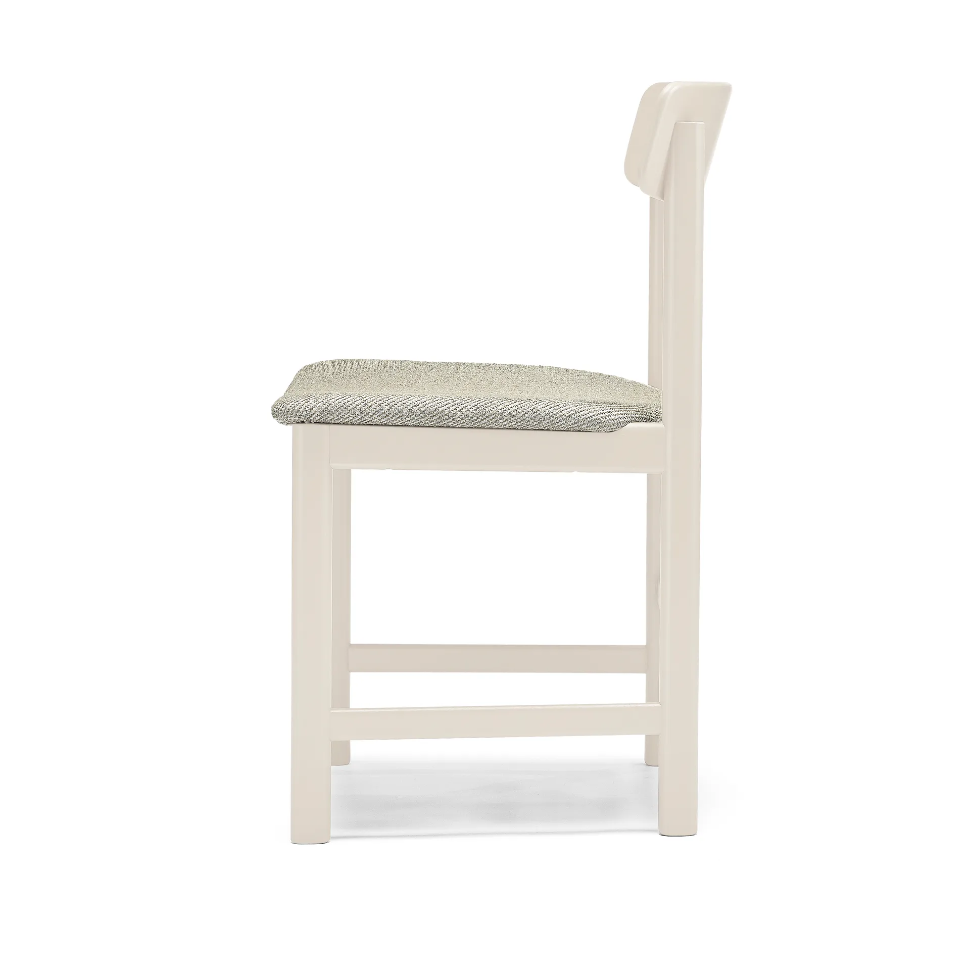 Pal chair, Birch light matte lacquer-Driftwood V3576/01 Stolab