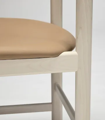 Pal chair - Birch light matte lacquer-Elmosoft 22030 - Stolab