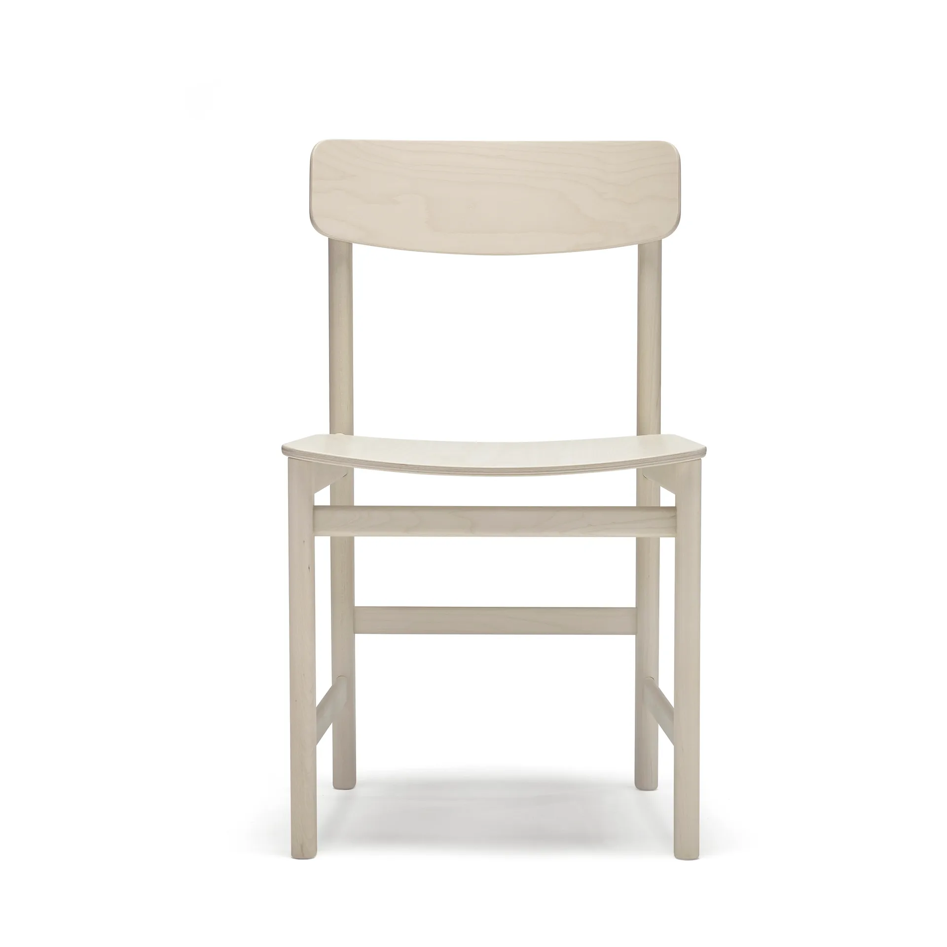 Pal chair, Birch light matte lacquered Stolab