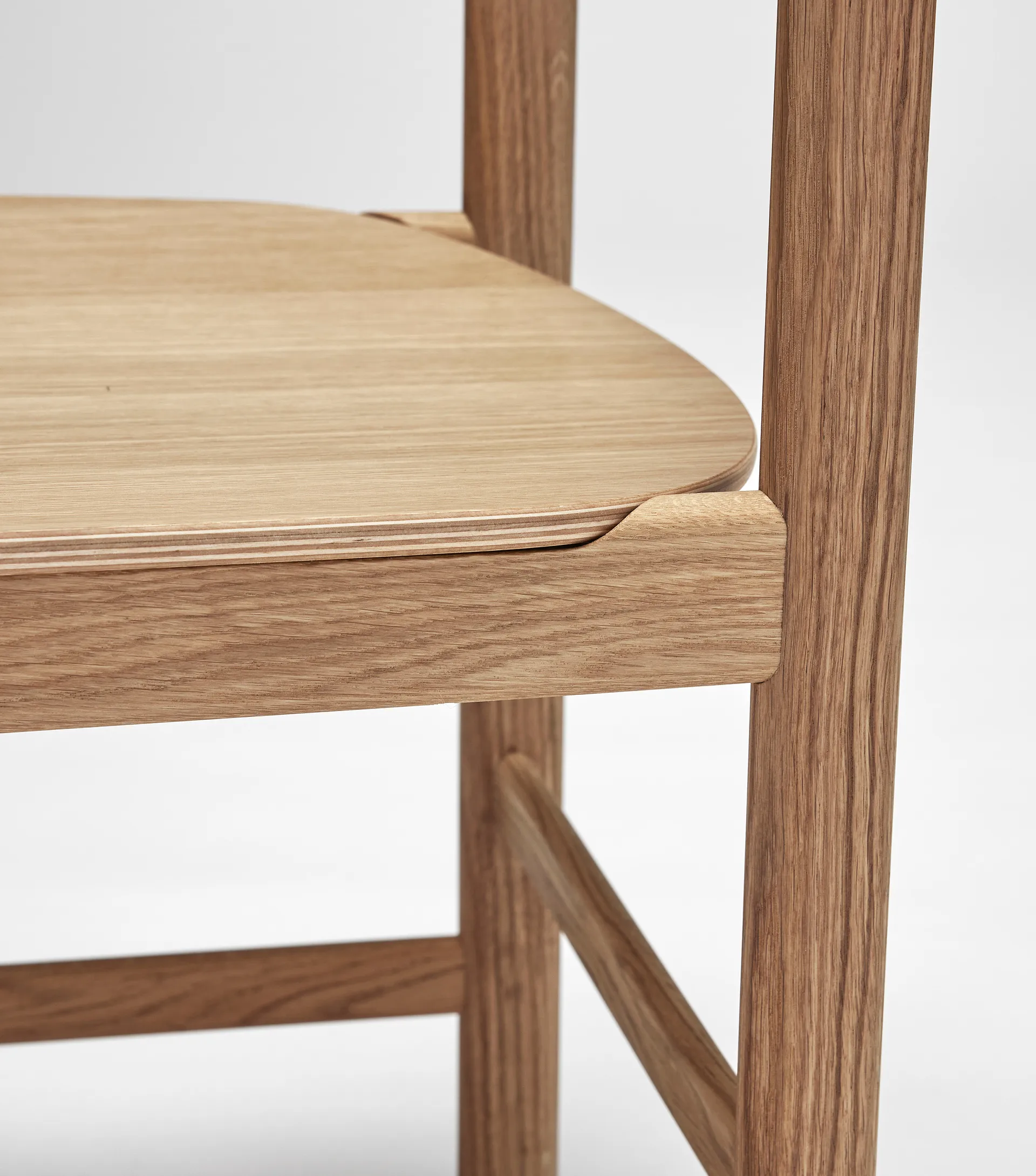 Pal chair, Oak natural oil Stolab