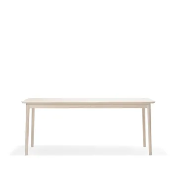 Prima Vista dining table - Birch light matt lacquer-180cm-1 insert - Stolab