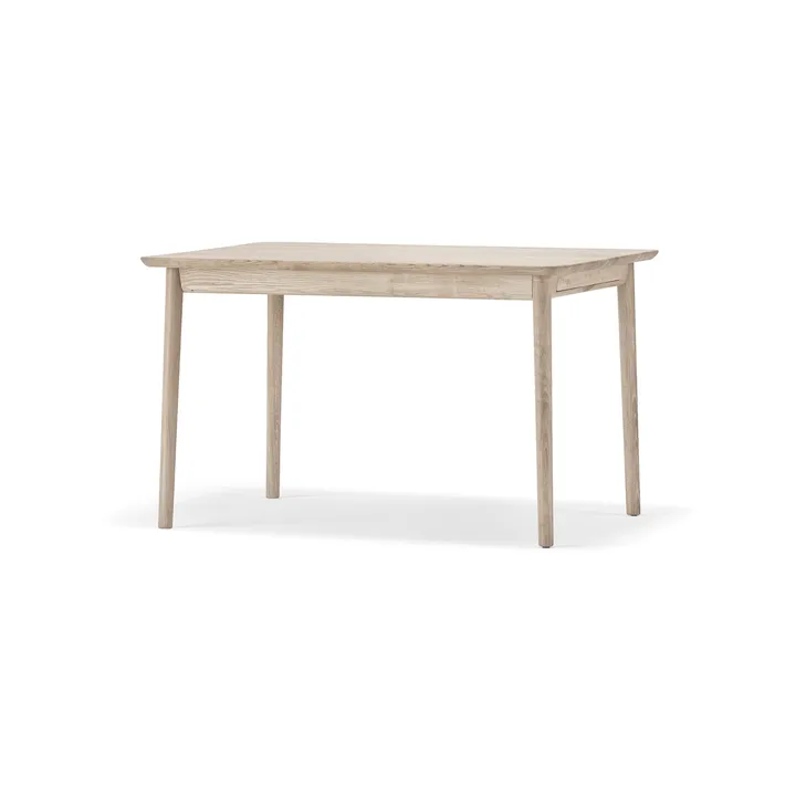 Prima Vista dining table - Oak light matt lacquer-120cm-1 insert - Stolab
