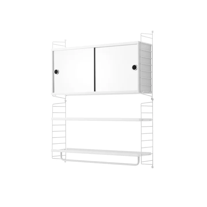 String bathroom combination A - white - String