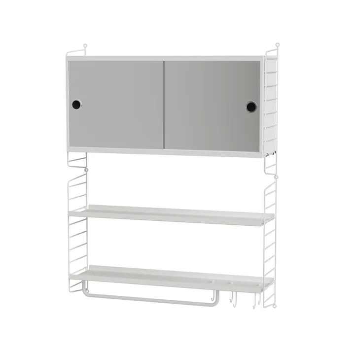 String bathroom white - Combination C - String