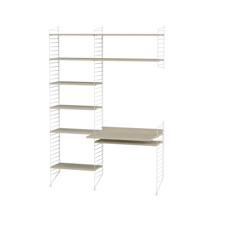 String bedroom ash & white - Combination G - String