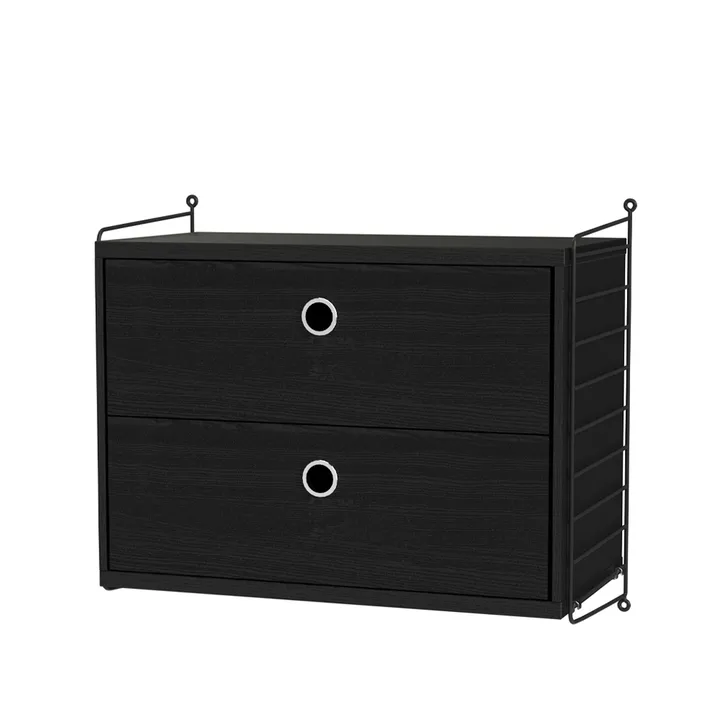 String bedroom black - Combination A - String