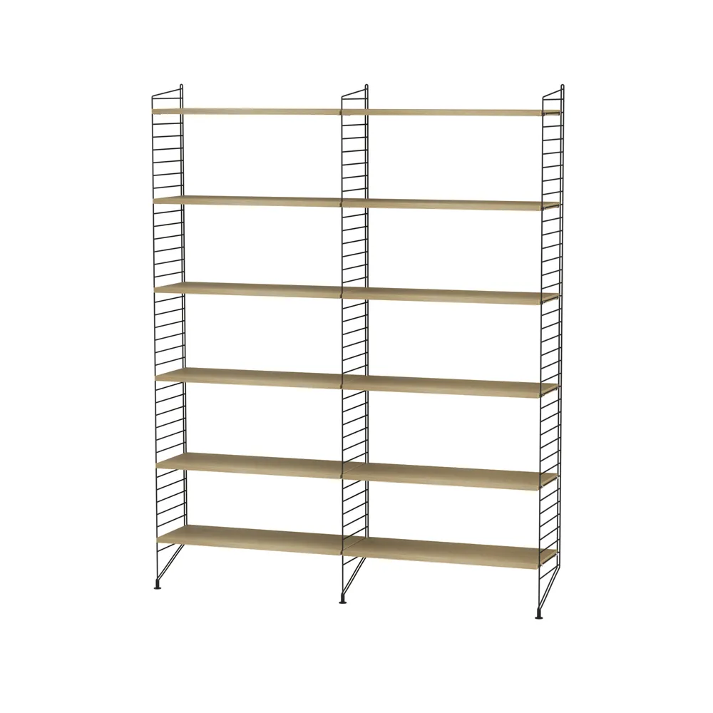 String bedroom oak & black - Combination A,  String